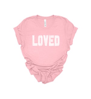 Loved Heather Tee